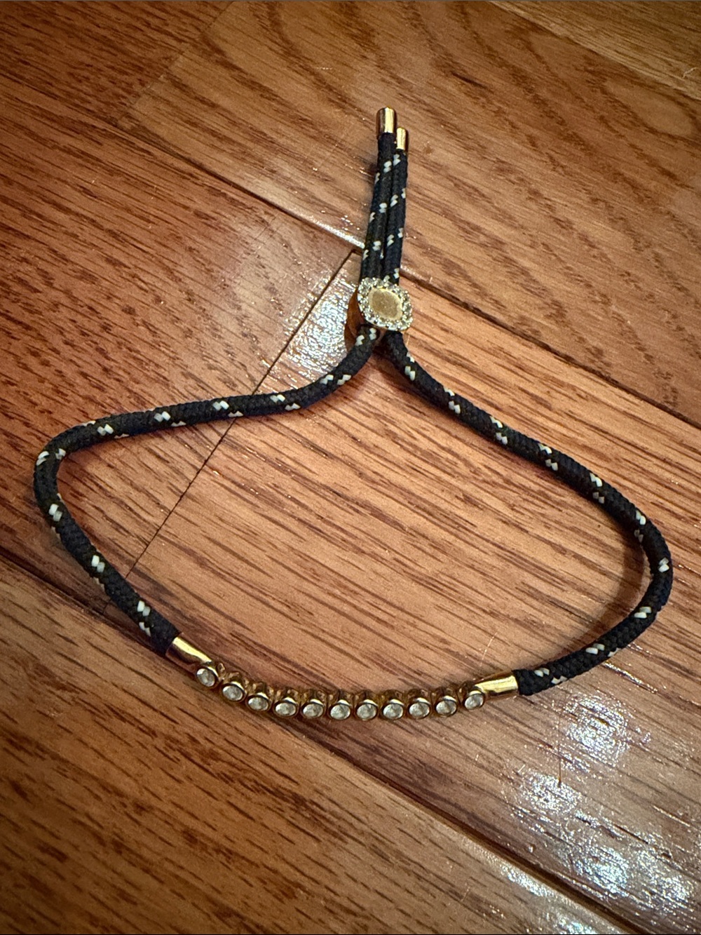 Dorsey white lab sapphire ankle bracelet